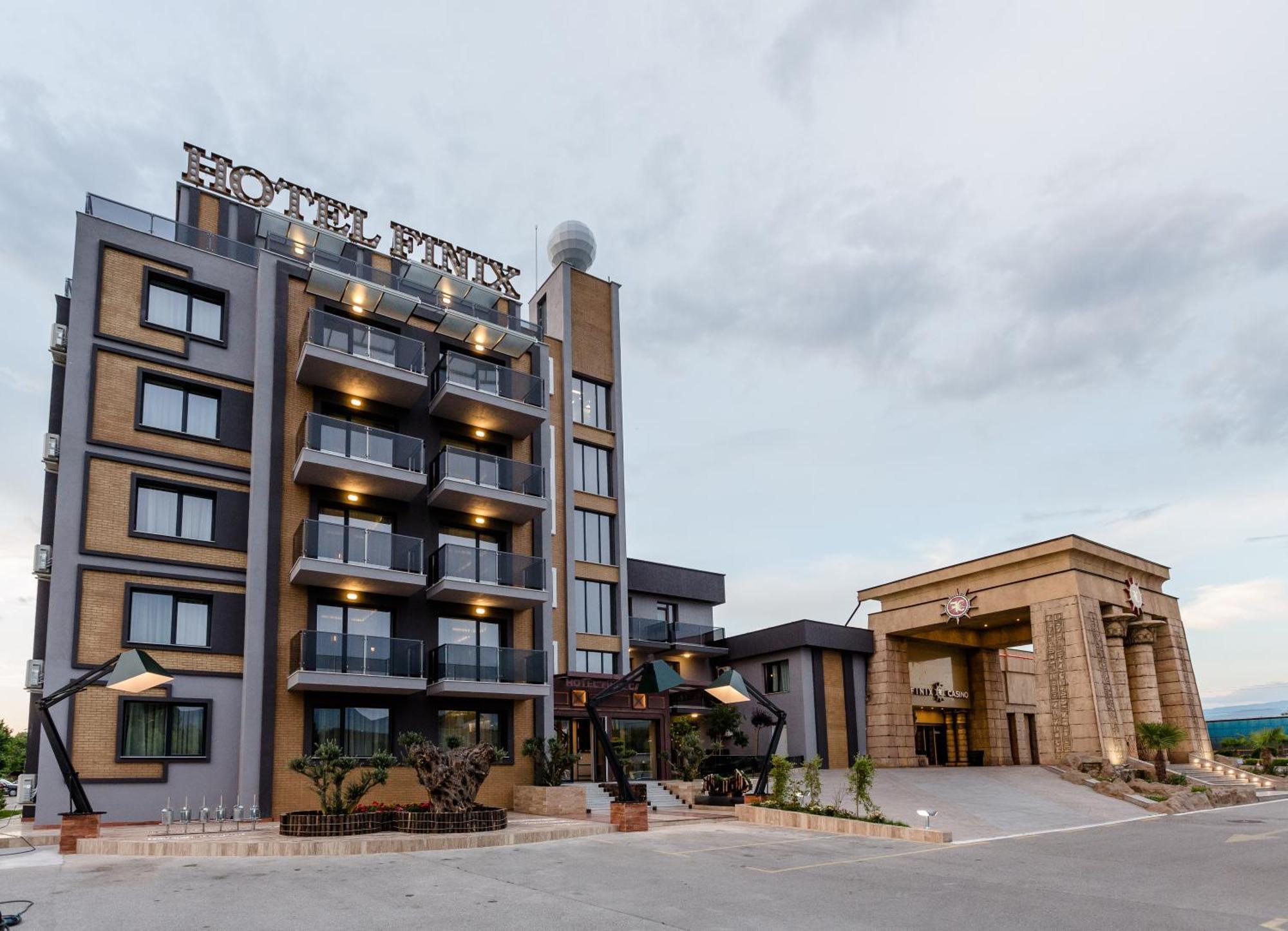 Hotel Finix Casino Kulata Exteriör bild