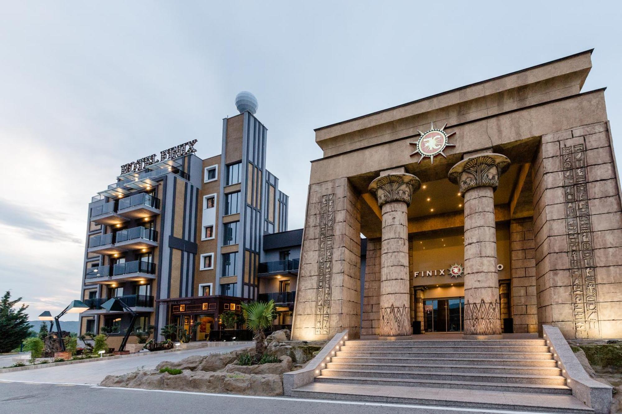 Hotel Finix Casino Kulata Exteriör bild